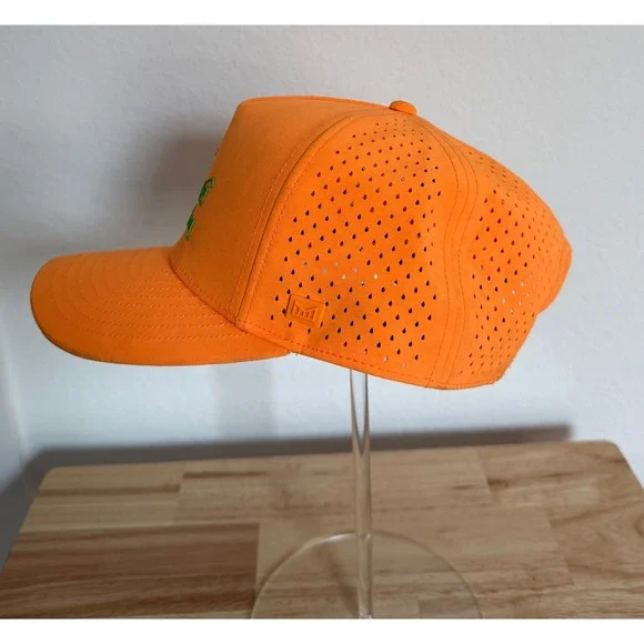 Melin Odyssey Hydro Neon Collection Hat Orange Have More Fun Snapback Mens Cap